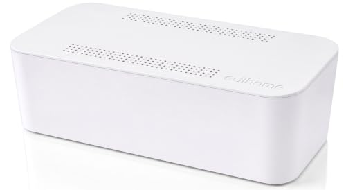 edihome, Caja Organizadora de Cables para Escritorio y TV