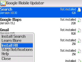 Ten actualizadas las aplicaciones de Google en tu Blackberry