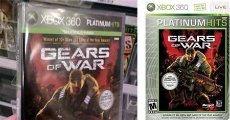 Microsoft cambia el diseño de la serie 'Platinum Hits' de Xbox 360
