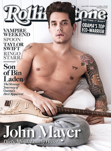 John Mayer, muy sexy en Rolling Stone, se confiesa