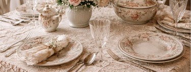 No tires las vajillas y manteles heredados: así pueden transformar tu casa