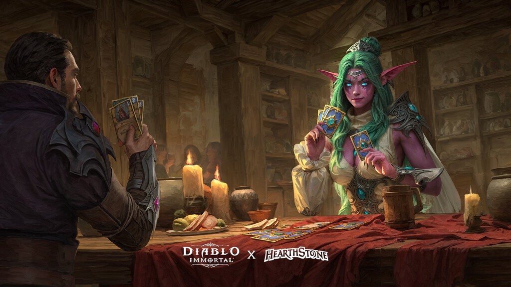 La comunidad estalla contra Blizzard tras detectar posibles signos de inteligencia artificial en una imagen de Diablo Immortal y Hearthstone