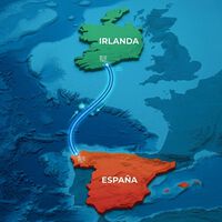 España necesita una solución para dejar de ser una isla energética. Ya estudia tender un cable submarino con Irlanda, a pesar de Francia 