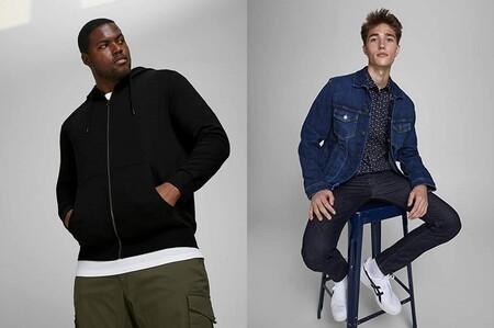 Chollos en tallas sueltas de camisas, pantalones o sudaderas Jack&Jones a partir de 12 euros en Amazon