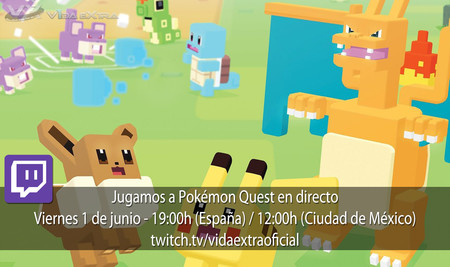 Streaming de Pokémon Quest a las 19:00h (las 12:00h en CDMX)