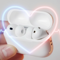 Cómo medir la frecuencia cardiaca con los AirPods: así se activa y se consulta en la app Salud, paso a paso