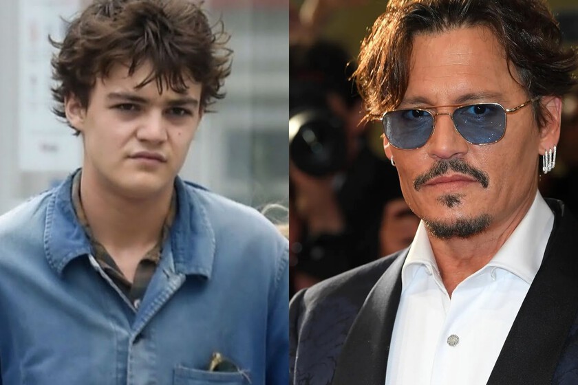 Jack Depp y Johnny Depp