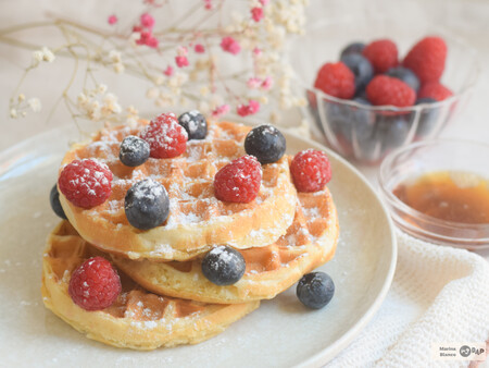 Gofres de Bruselas, la auténtica receta belga