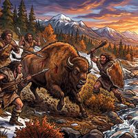 La primera "red social" de la historia tiene 57.000 años, la formaban cazadores y recolectores y sirvió para evitar la extinción 
