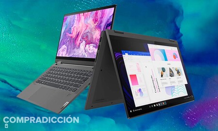 La comodidad de una tableta y la polivalencia de un portátil en un sólo dispositivo al mejor precio: Lenovo IdeaPad Flex 5 14IIL05 por 649 euros en Amazon