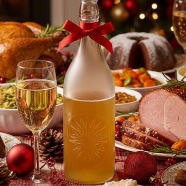 Ni champaña ni vino: la sidra más barata para el brindis de Navidad y Año Nuevo cuesta menos de 70 pesos