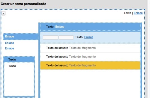 Personalizacion Tema