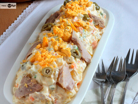 Ensaladilla rusa, la receta de mi madre que suele hacerse en todas las casas