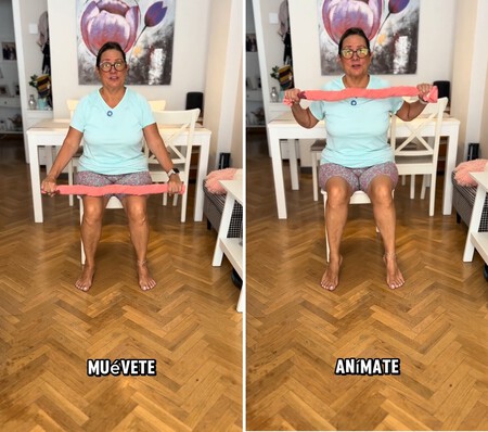 Pilates en silla