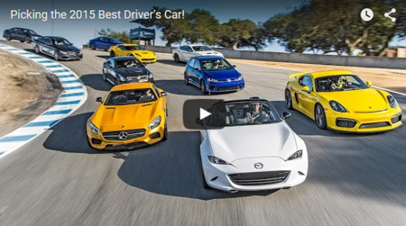 Motor Trend Best Driver's Car 2015: prepara las palomitas y sube el volumen (vídeo)