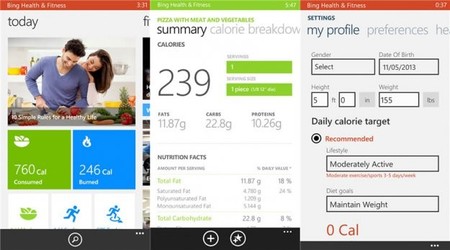 Mantente en forma desde tu smartphone Windows Phone 8 con Bing Health & Fitness