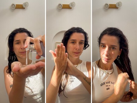 Peinar Ondas Naturales Pelo Ondulado Metodo Lavado Peinado Producto Fijador Sin Secar