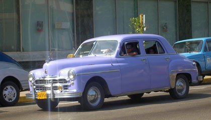 Los coches de Cuba