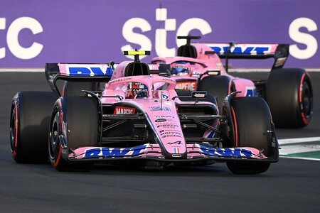 Ocon Alonso Jeddah F1 2022
