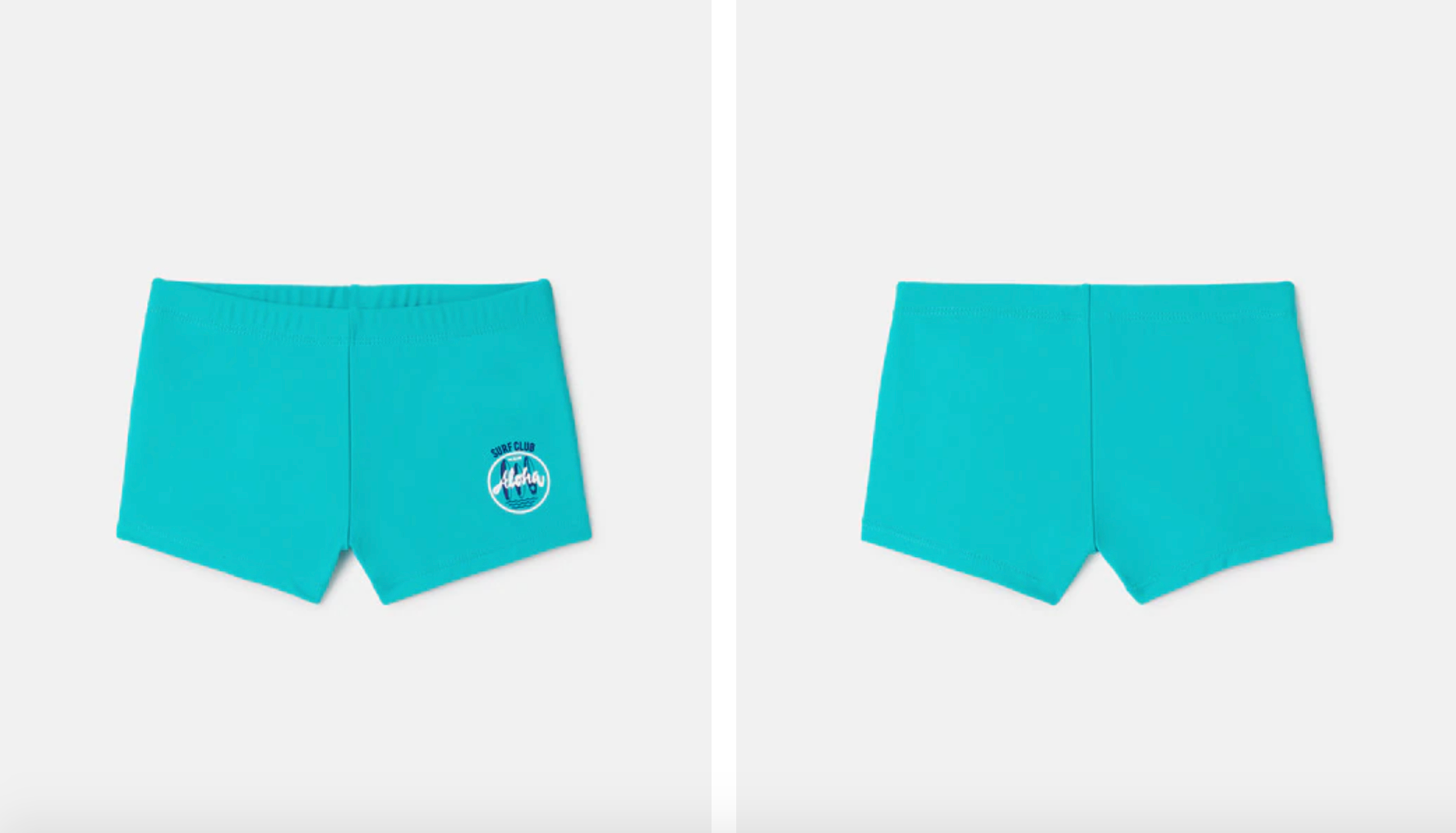 Bóxer de niño básico con logo