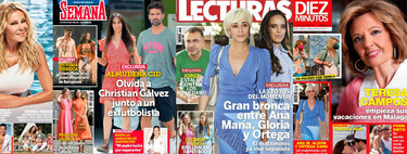 Ana María Aldón calla la boca a Gloria Camila, el romance de verano de Almudena Cid y las vacaciones de María Teresa Campos: estas son las portadas del miércoles 27 de julio