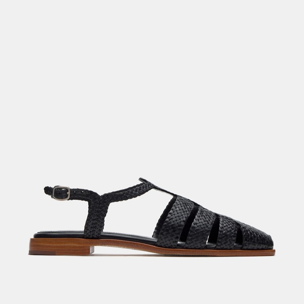 Sandalias planas Summer de piel de cabra Lottusse

