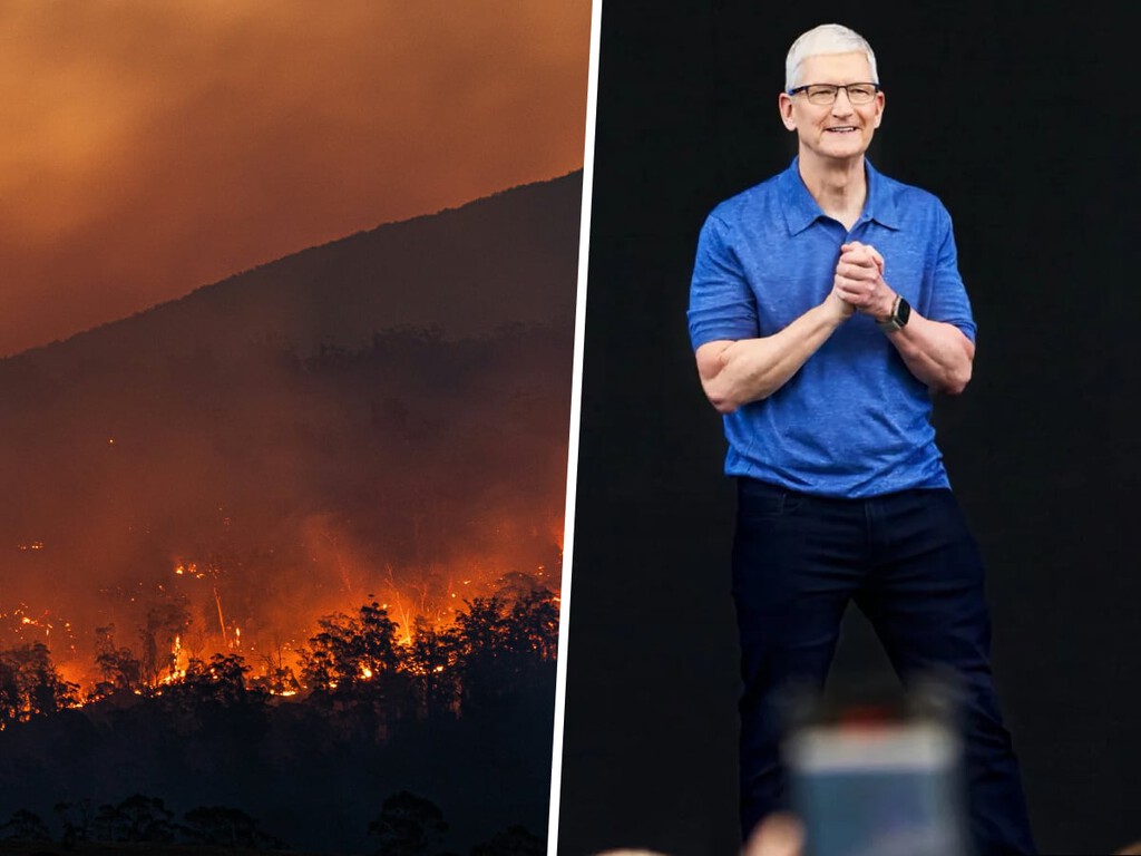 Tim Cook, CEO de Apple: Nuestros corazones están con vosotros. La ola de incendios continúa y anuncian una ayuda económica 