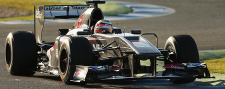 Nico Hulkenberg no entra en el Sauber C32
