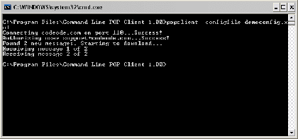Command Line POP Client, recibe tus correos directamente en una carpeta