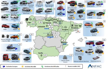 Mapa Fabricas Y Modelos