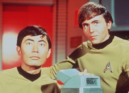 George Takei y Walter Koenig en 'Star Trek'