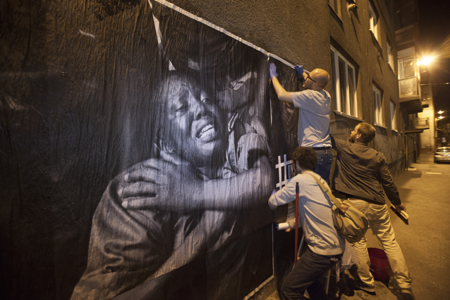 Colectivo #dysturb o fotoperiodistas que informan en las paredes de las ciudades