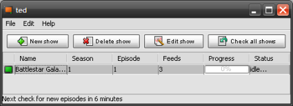 ted: Torrent Episode Downloader