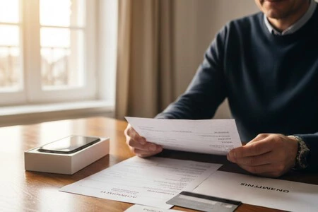 Examinando la factura