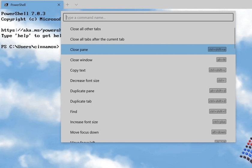 Microsoft incorpora a Windows Terminal Preview una paleta de comandos y