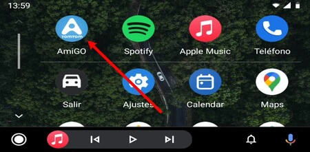 トムトム アミーゴ Android Auto