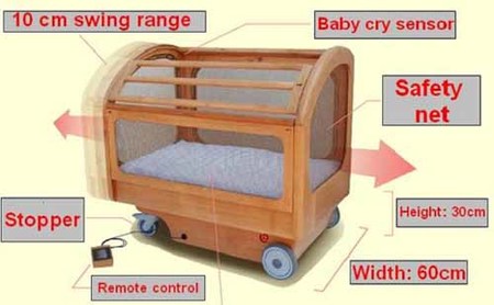 Suima crib: la primera cuna automática