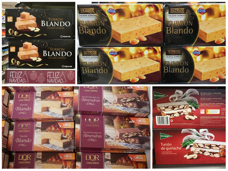 Mercadona, Lidl, El Corte Inglés...: quién fabrica sus turrones de marca blanca (y cuánto cuestan)