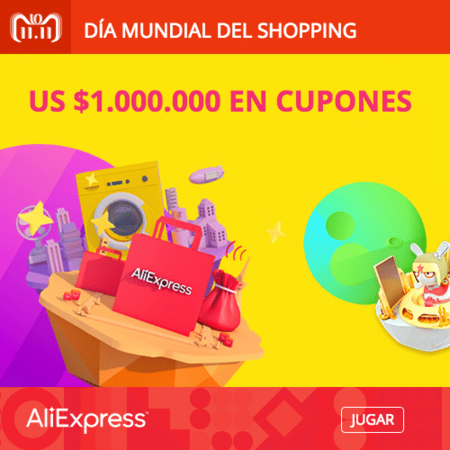 11-11 en AliExpress: paquete de cupones de 100$ para nuevos usuarios