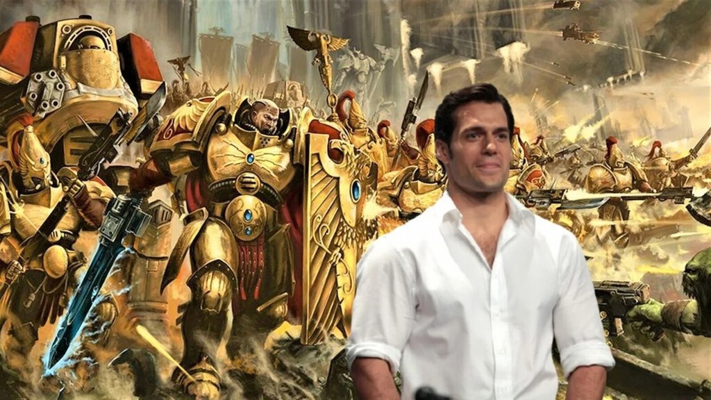 Henry Cavill recibió un set de miniaturas de Warhammer 40.000 durante el rodaje de Los Inmortales y el actor se alegró como un niño 
