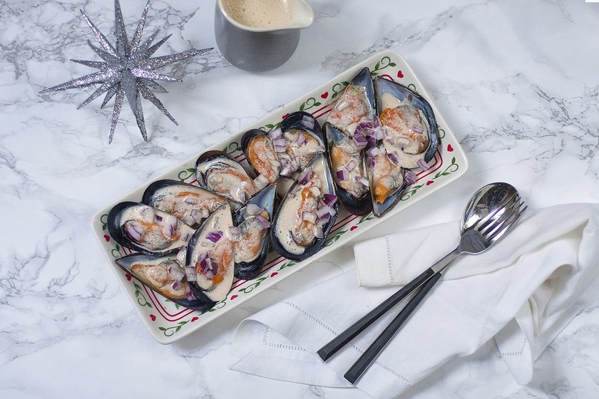 Mejillones con leche de tigre: un delicioso y fácil entrante para nuestros menús festivos