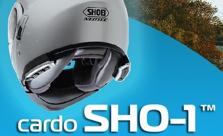 Sistema de comunicación Cardo SHO-1 para cascos Shoei
