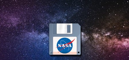Un astronauta encuentra disquetes de la época de Windows 95 en la Estación Espacial Internacional
