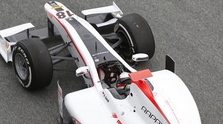 Stefano Coletti obtiene el mejor tiempo en el primer día de pruebas de la GP2 en Barcelona