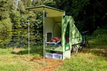 Remolque Camper Bicicleta