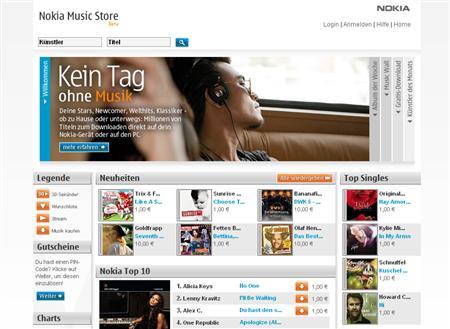 Tienda de música de Nokia abre en Alemania