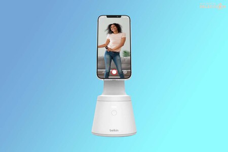 Sé el rey de TikTok e Instagram con el soporte MagSafe de Belkin para iPhone con seguimiento de cara, ¡solo 19,99 euros!