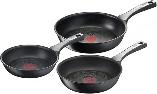 Tefal Unlimited On - Juego de 3 Sartenes 