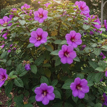 Monalisa: la planta que 'explota' de flores lilas durante el otoño y no necesita luz directa