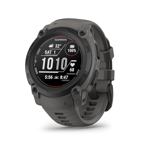 Garmin Instinct E, Reloj Inteligente con GPS, 40 mm, Resistente al Agua, Aplicaciones Deportivas integradas, Monitorización de la Salud, Notificaciones Inteligentes, Negro